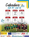 Imagen de la noticia: Calendario Temporada 2024-2025 Sub 14-Sub16